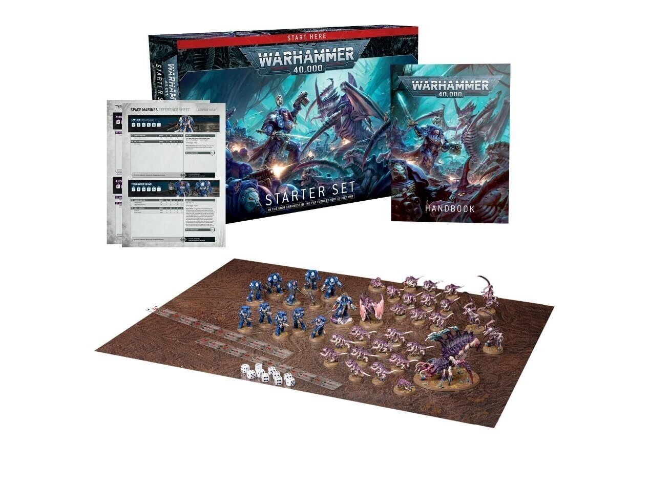 Surenkamas modelis Starter Set Warhammer, 50 d. kaina ir informacija | Konstruktoriai ir kaladėlės | pigu.lt