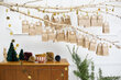 Advento kalendoriaus maišeliai, 24 vnt. цена и информация | Kalėdinės dekoracijos | pigu.lt