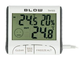 Meteorologinė stotis - termohigrometras Blow th103 kaina ir informacija | Meteorologinės stotelės, termometrai | pigu.lt