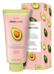 Увлажняющее молочко для тела Pupa Bio Fruit Lovers Avocado, 300 мл цена и информация | Кремы, лосьоны для тела | pigu.lt