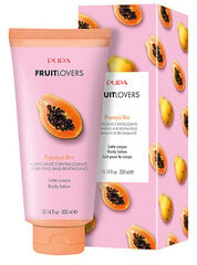 Drėkinamasis kūno pienelis Pupa Bio Fruit Lovers Papaya, 300 ml kaina ir informacija | Kūno kremai, losjonai | pigu.lt