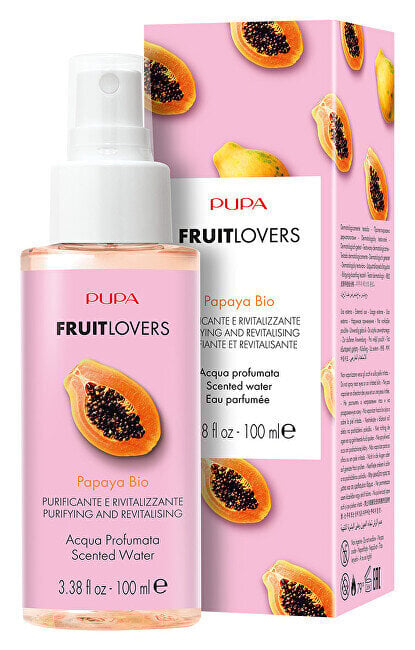 Kūno purškiklis Pupa Milano Fruit Lovers, 002 Papaya, 100 ml kaina ir informacija | Kūno kremai, losjonai | pigu.lt