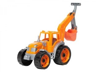 Vaikiškas traktorius su kaušu, geltonas kaina ir informacija | Žaislai berniukams | pigu.lt