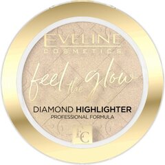 Švytėjimo suteikianti priemonė Eveline Cosmetics Feel the Glow Diamond, 01 Sparkle, 4.2 g kaina ir informacija | Bronzantai, skaistalai | pigu.lt