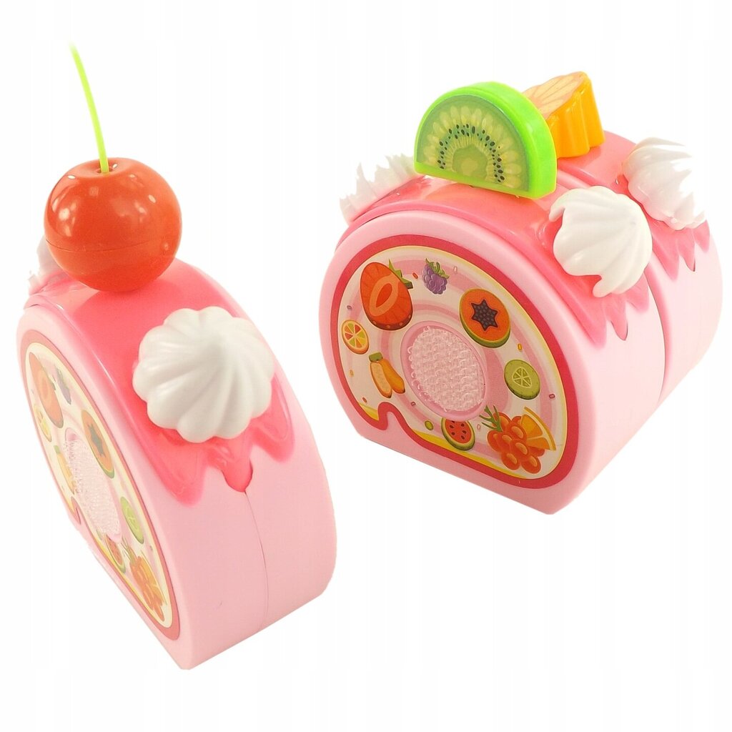 Vaikiškas gimtadienio tortas, rožinis kaina ir informacija | Žaislai mergaitėms | pigu.lt
