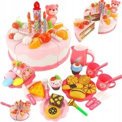 Vaikiškas gimtadienio tortas, rožinis kaina ir informacija | Žaislai mergaitėms | pigu.lt