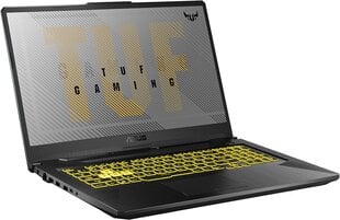 Asus TUF Gaming A17 (2021) 17.3", AMD Ryzen 7 4800H, 16GB, 512GB SSD, WIN 10, Juodas kaina ir informacija | Nešiojami kompiuteriai | pigu.lt