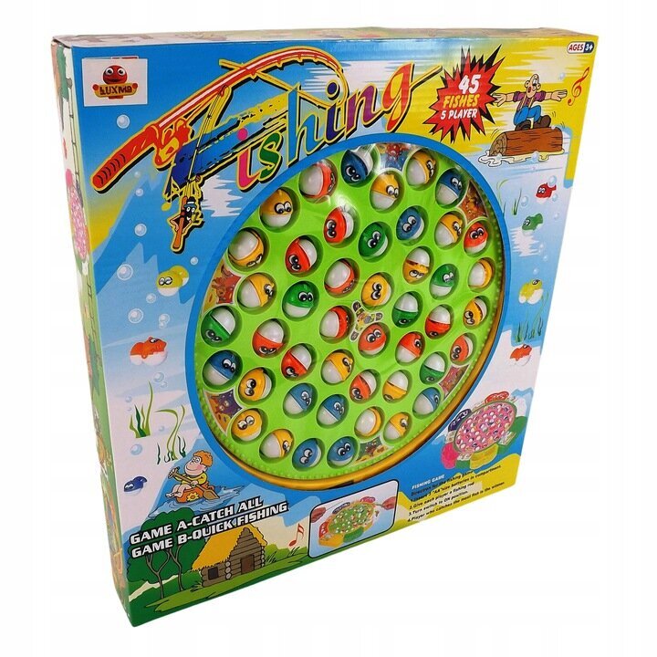 Arkadinis žuvų gaudymo žaidimas Luxma, žalias kaina ir informacija | Žaislai berniukams | pigu.lt