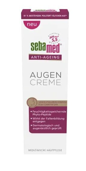 Paakių kremas Sebamed Anti - ageing, 15 ml kaina ir informacija | Paakių kremai, serumai | pigu.lt