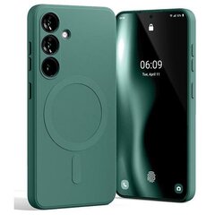 Mercury MagSafe Semi-Silicone Sam S24 Ultra G928 zielony |green цена и информация | Чехлы для телефонов | pigu.lt
