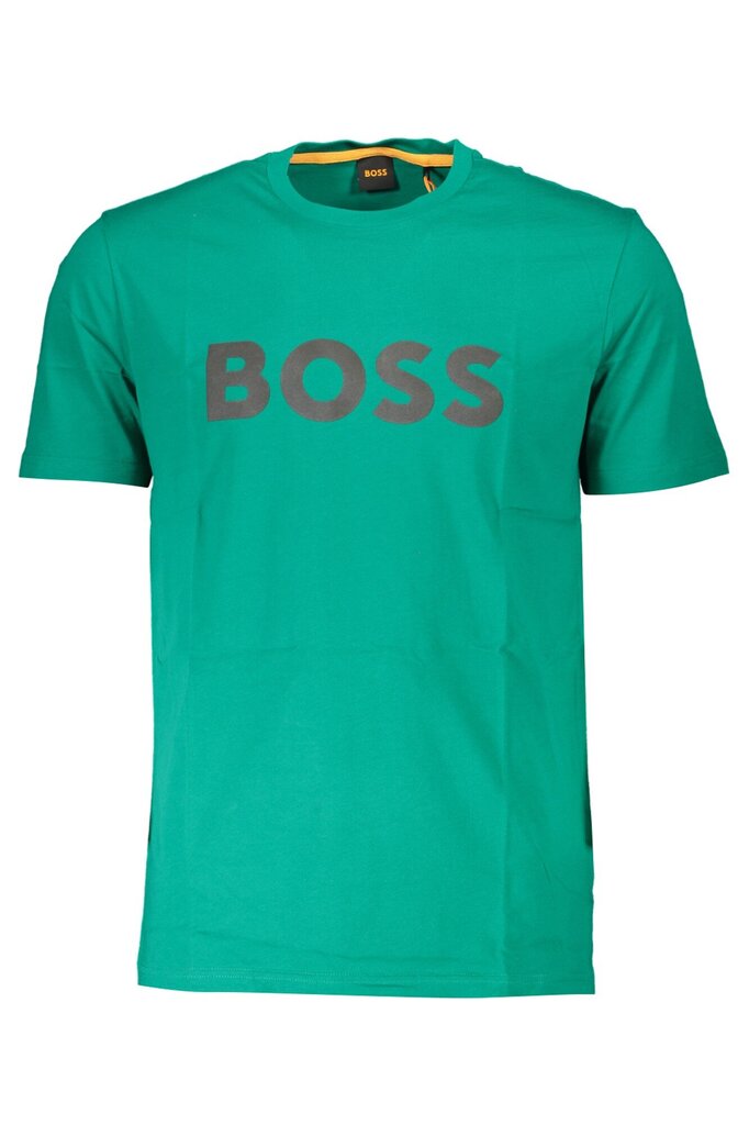 Marškinėliai vyrams Hugo Boss, žali kaina ir informacija | Vyriški marškinėliai | pigu.lt