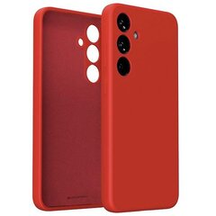 Mercury Silicone Samsung S23 FE S711 czerwony|red цена и информация | Чехлы для телефонов | pigu.lt