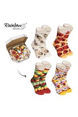 Kojinės vyrams Rainbow 920856877, įvairių spalvų, 4 poros цена и информация | Мужские носки | pigu.lt