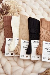 Kojinės moterims Aura Via 162259736, rudos kaina ir informacija | Moteriškos kojinės | pigu.lt
