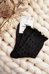 Kojinės moterims Aura Via 448859101, juodos kaina ir informacija | Moteriškos kojinės | pigu.lt