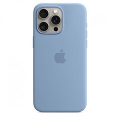 Товар с повреждённой упаковкой. Apple iPhone 15 Pro Max Silicone Case with MagSafe - Winter Blue MT1Y3ZM/A цена и информация | Аксессуары для электроники с поврежденной упаковкой | pigu.lt