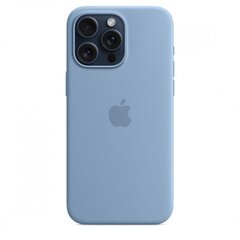 Товар с повреждённой упаковкой. Apple iPhone 15 Pro Max Silicone Case with MagSafe - Winter Blue MT1Y3ZM/A цена и информация | Аксессуары для электроники с поврежденной упаковкой | pigu.lt
