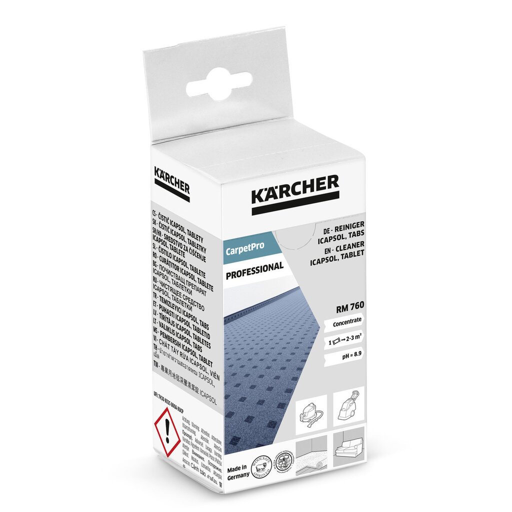 Karcher Puzzi 10/1 & Karcher RM760 kaina ir informacija | Dulkių siurbliai | pigu.lt