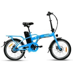Elektrinis dviratis Kaisda K7S 20", mėlynas kaina ir informacija | Elektriniai dviračiai | pigu.lt