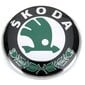 Emblema Skoda 1U0853621CMEL, 1 vnt. цена и информация | Auto reikmenys | pigu.lt