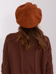 Kepurėlė, šviesiai ruda 252947945 kaina ir informacija | Kepurės moterims | pigu.lt