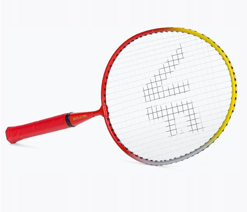 Badmintono rakečių komplektas Victor, 2 vnt, geltonas/raudonas kaina ir informacija | Badmintonas | pigu.lt