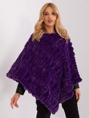 Pončas moterims 239182702, violetinis kaina ir informacija | Megztiniai moterims | pigu.lt