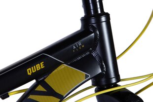 Dviratis Formula Qube Disc 24", juodas/geltonas цена и информация | Велосипеды | pigu.lt