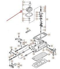 Pavarų perjungimo rankenėlė VAG 2K0711113NRZX, 1 vnt. kaina ir informacija | Auto reikmenys | pigu.lt