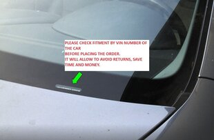 Apdailos grotelės BMW, 1 vnt. kaina ir informacija | Auto reikmenys | pigu.lt