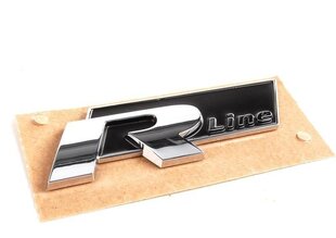 R-Line emblema VAG 5K0853688AFXC, 1 vnt. kaina ir informacija | Auto reikmenys | pigu.lt