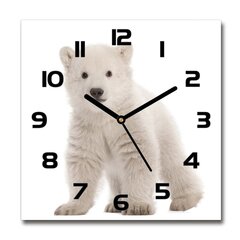 Sieninis laikrodis Baltoji meška kaina ir informacija | Laikrodžiai | pigu.lt