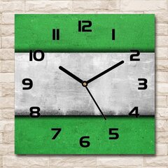Sieninis laikrodis Žalia siena kaina ir informacija | Laikrodžiai | pigu.lt