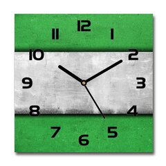 Sieninis laikrodis Žalia siena kaina ir informacija | Laikrodžiai | pigu.lt