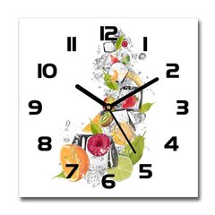 Sieninis laikrodis Vaisiai su ledais kaina ir informacija | Laikrodžiai | pigu.lt