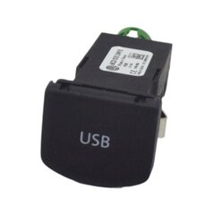 USB lizdas su dangteliu VAG 6C0035249B, 1 vnt. kaina ir informacija | Auto reikmenys | pigu.lt