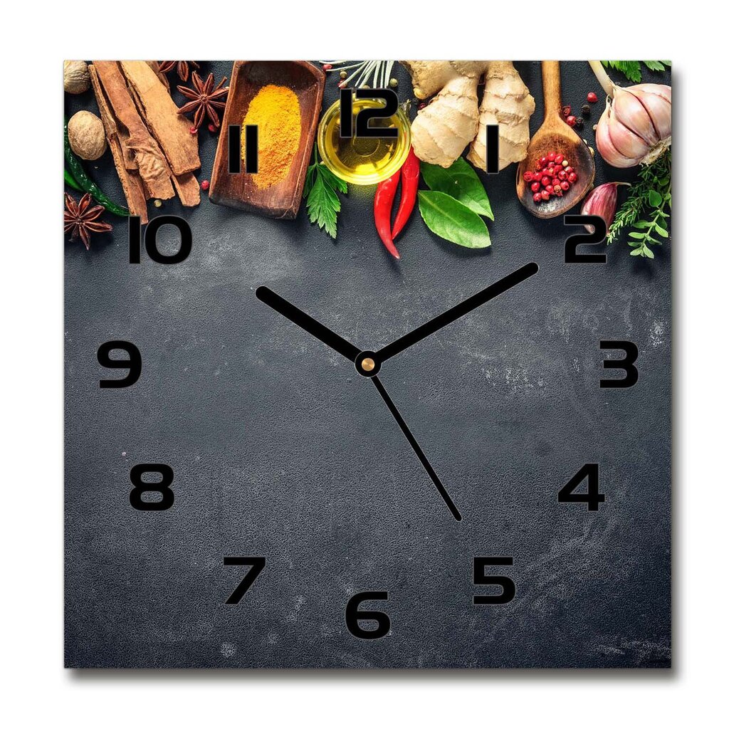 Sieninis laikrodis Žolelės ir prieskoniai цена и информация | Laikrodžiai | pigu.lt