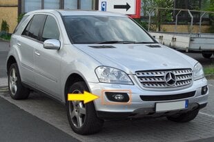 NAUJAS ORIGINALUS MERCEDES BENZ MB ML W164 PRIEKINIO BAMPERIO RŪKO ŽIBINTO GROTELĖS DEŠINĖJE O/S kaina ir informacija | Auto reikmenys | pigu.lt