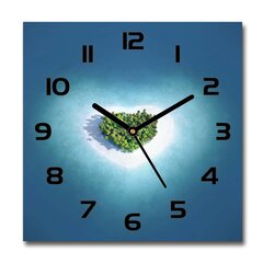 Sieninis laikrodis Salos širdies forma kaina ir informacija | Laikrodžiai | pigu.lt