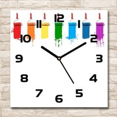 Sieninis laikrodis Dažų voleliai kaina ir informacija | Laikrodžiai | pigu.lt