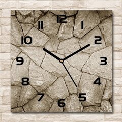 Sieninis laikrodis Akmeninė siena kaina ir informacija | Laikrodžiai | pigu.lt