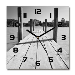Sieninis laikrodis Medinė prieplauka kaina ir informacija | Laikrodžiai | pigu.lt