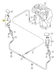 Remonto rinkinys VAG 4E0998136A, 1 vnt. kaina ir informacija | Auto reikmenys | pigu.lt