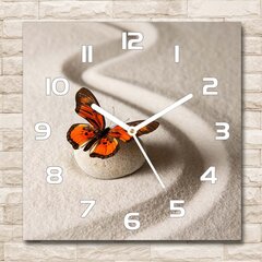 Sieninis laikrodis Zen akmuo ir drugelis kaina ir informacija | Laikrodžiai | pigu.lt