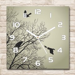 Sieninis laikrodis Varnos ant medžio цена и информация | Часы | pigu.lt