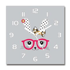 Sieninis laikrodis Triušis su akiniais kaina ir informacija | Laikrodžiai | pigu.lt
