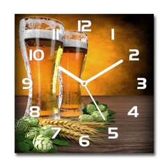 Sieninis laikrodis Du bokalai alaus kaina ir informacija | Laikrodžiai | pigu.lt