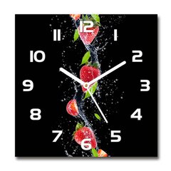 Sieninis laikrodis Braškių ir vandens цена и информация | Часы | pigu.lt
