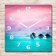 Sieninis laikrodis Virš vandens bungalai kaina ir informacija | Laikrodžiai | pigu.lt