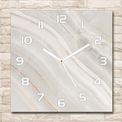 Sieninis laikrodis Marmuro tekstūra kaina ir informacija | Laikrodžiai | pigu.lt